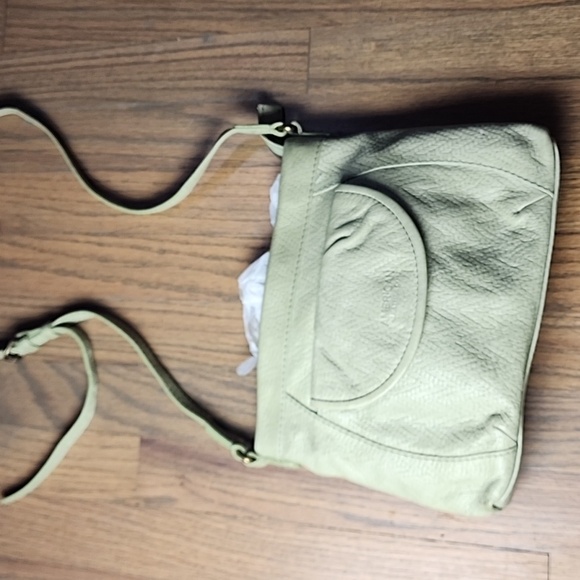 American Leather Co. Handbags - American Leather Co. Crossbody Bag in Soft Green